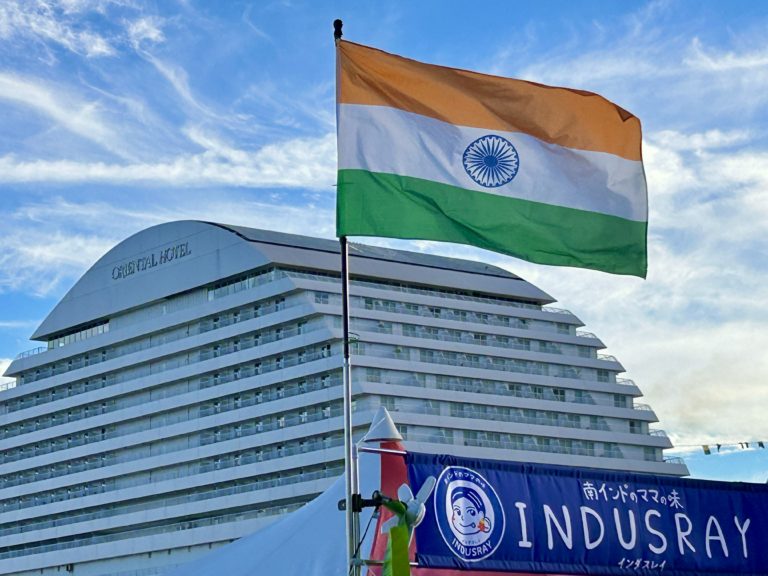 神戸メリケンパークで🇮🇳インド人とインドフェス♪受容が人生の秘訣♪