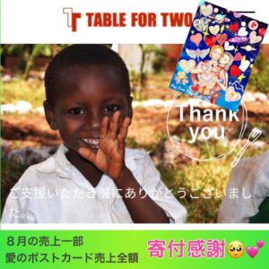 《ご報告》アフリカ給食支援に寄付させて頂きました❣️