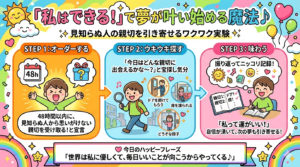 【現実創造】48時間以内に「親切」を受け取る実験♡